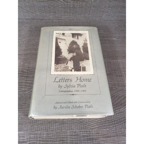 Letters Home by Sylvia Plath, Correspondence 1950-1963, Hardcover 1975 First Ed. - Picture 1 of 16